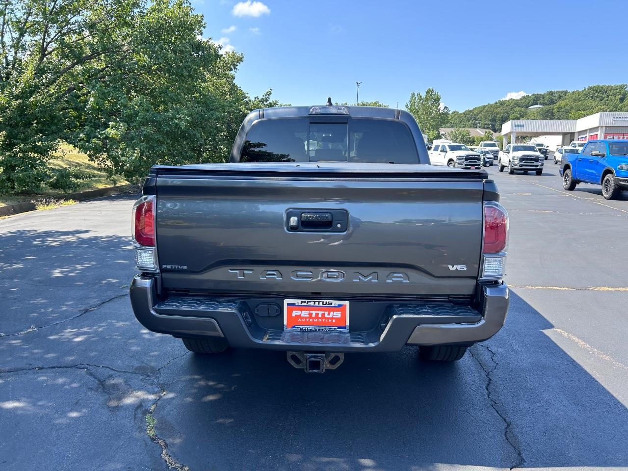 2020 Cement Toyota Tacoma 4WD TRD Sport V6 4X4 Truck