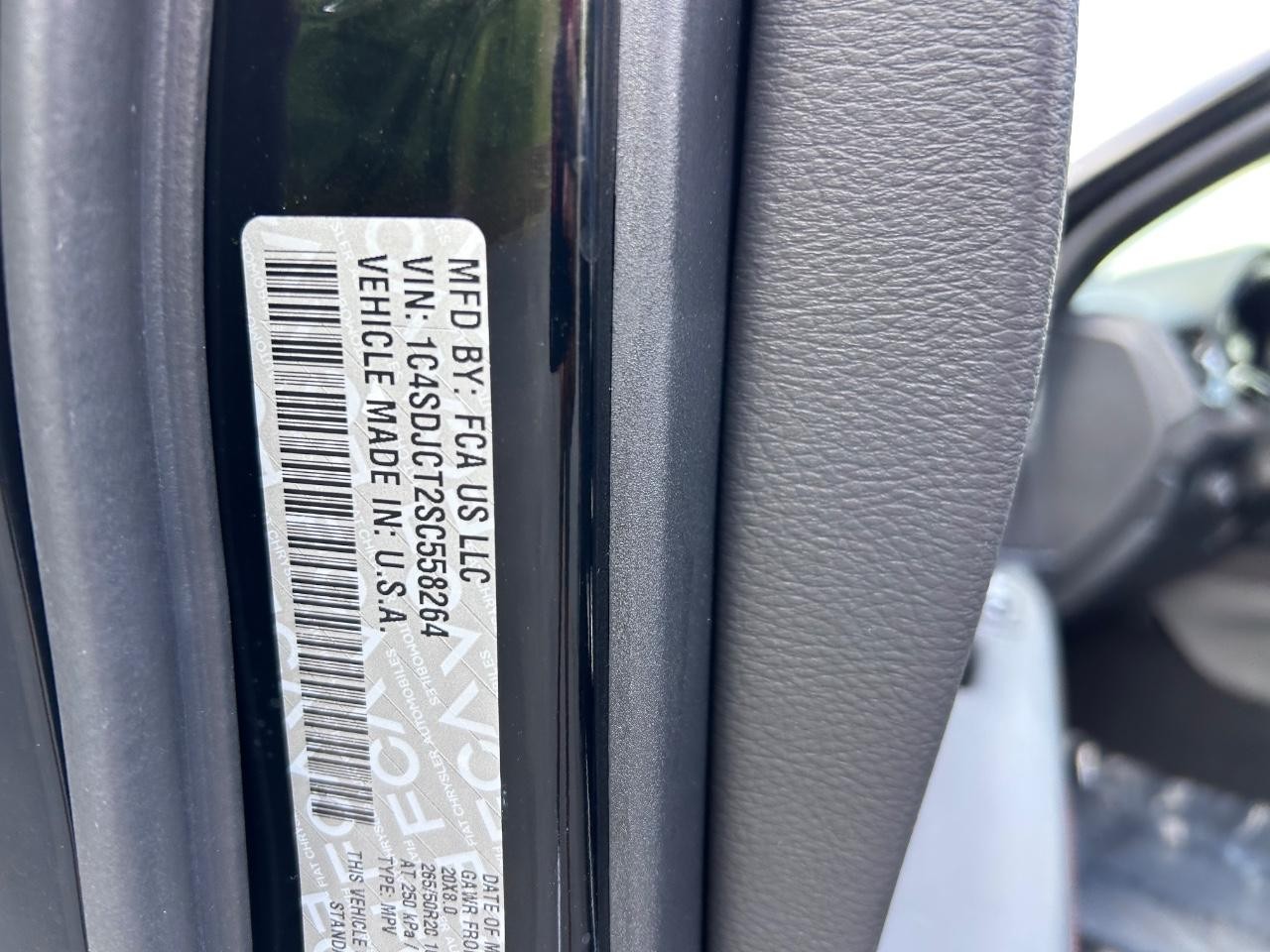 2025 DB Black Clearcoat Dodge Durango R/T Plus AWD SUV