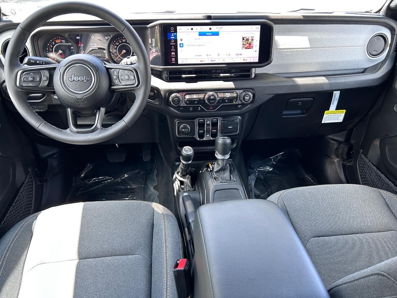 2025 Granite Crystal Metallic Clearcoat Jeep Wrangler Sport S 4X4 SUV