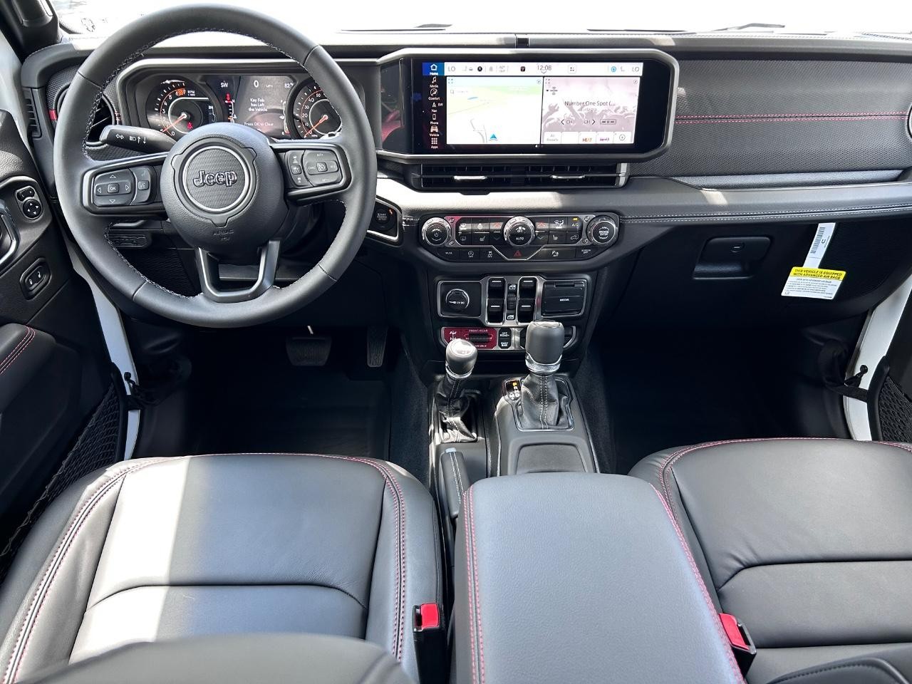 2025 Bright White Clearcoat Jeep Wrangler Rubicon 4X4 SUV