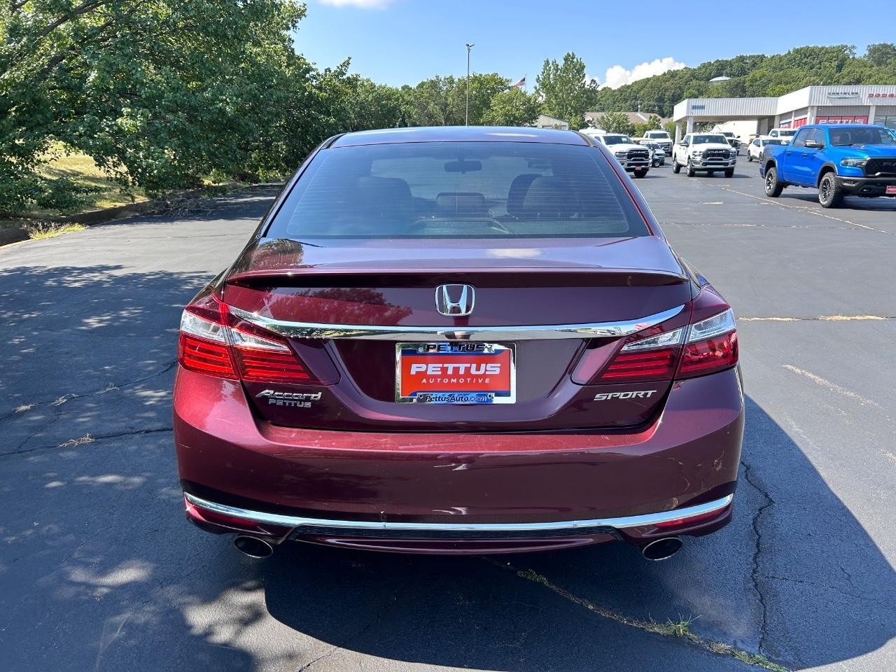 2016 San Marino Red Honda Accord Sedan Sport FWD Sedan