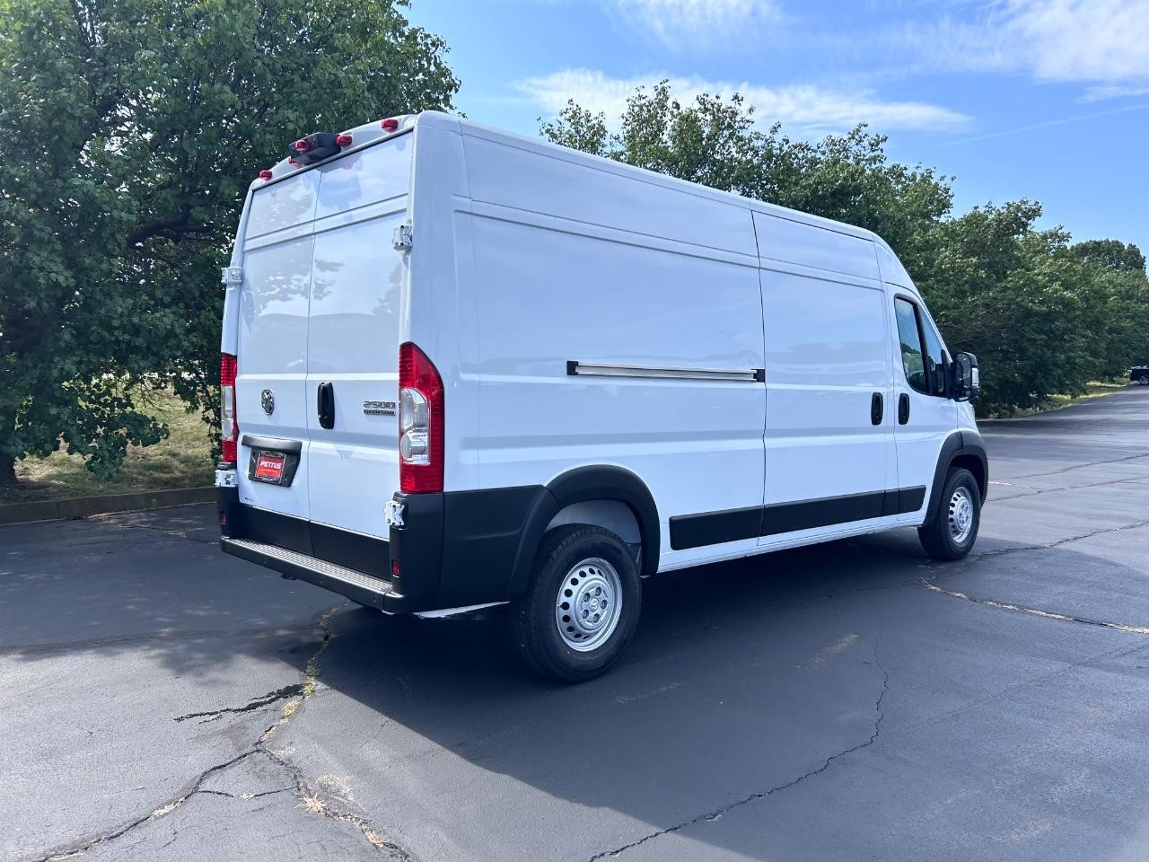 2025 Bright White Clearcoat Ram ProMaster Cargo Van High Roof FWD Van