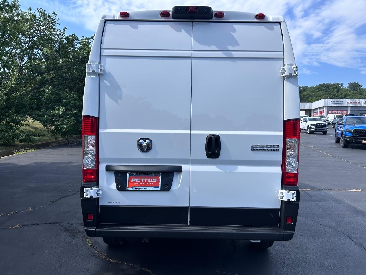 2025 Bright White Clearcoat Ram ProMaster Cargo Van High Roof FWD Van