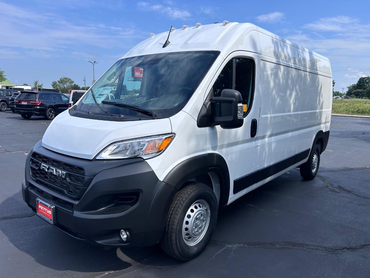 2025 Bright White Clearcoat Ram ProMaster Cargo Van High Roof FWD Van