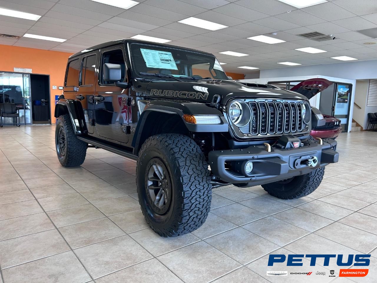 2025 Black Clearcoat Jeep Wrangler Rubicon 392 4X4 SUV