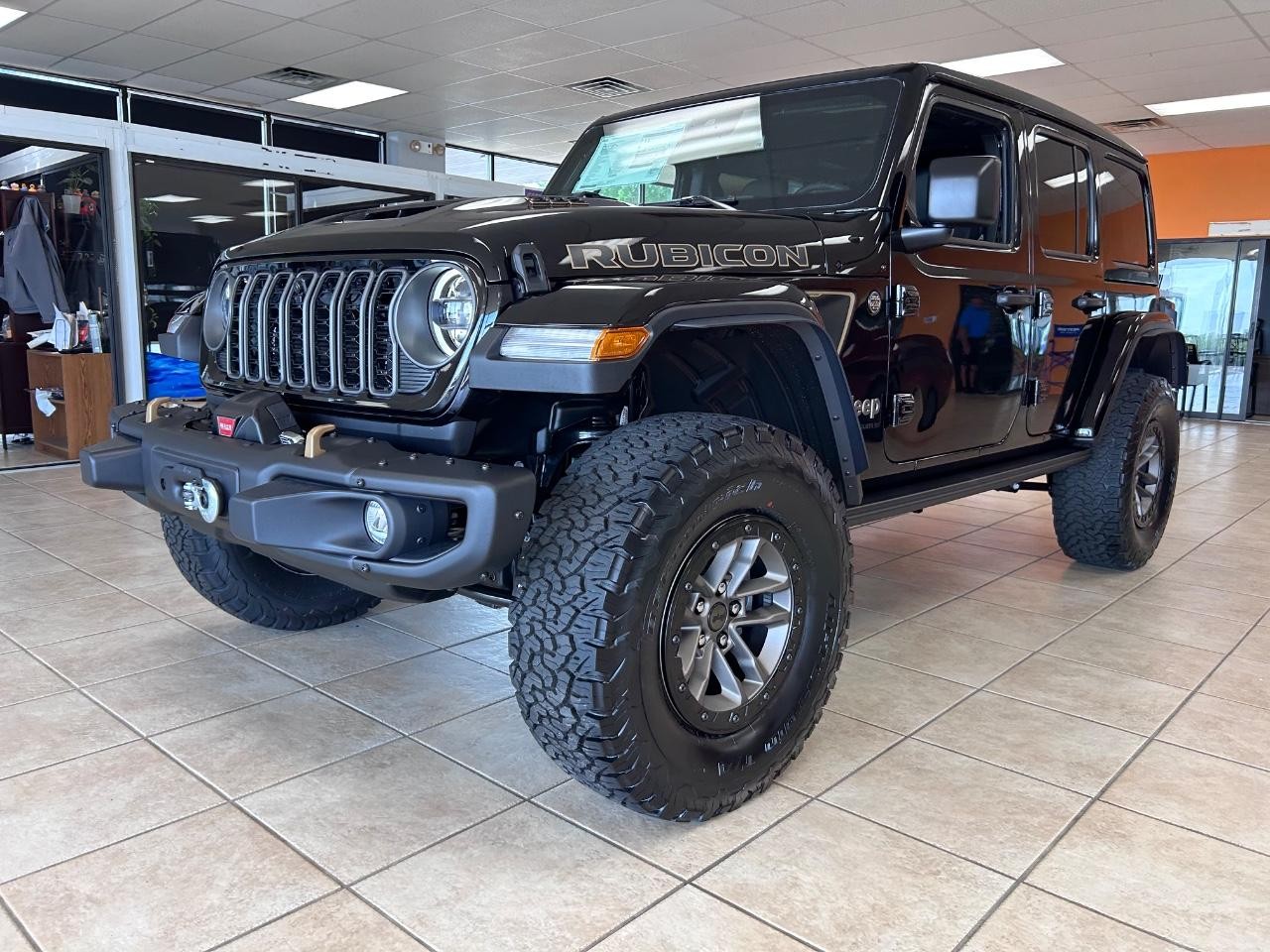 2025 Black Clearcoat Jeep Wrangler Rubicon 392 4X4 SUV