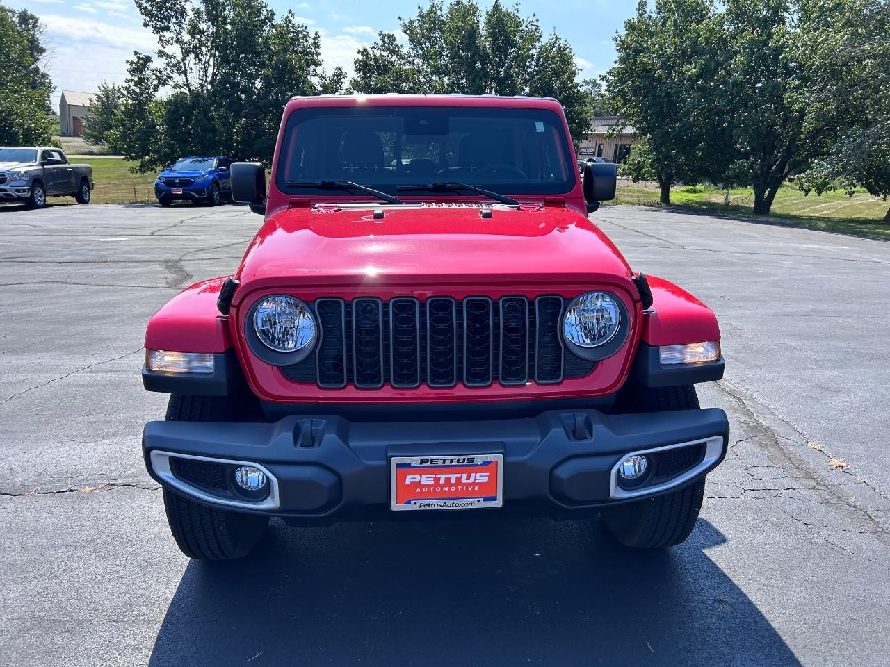 2024 Firecracker Red Clearcoat Jeep Gladiator Sport 4X4 Truck