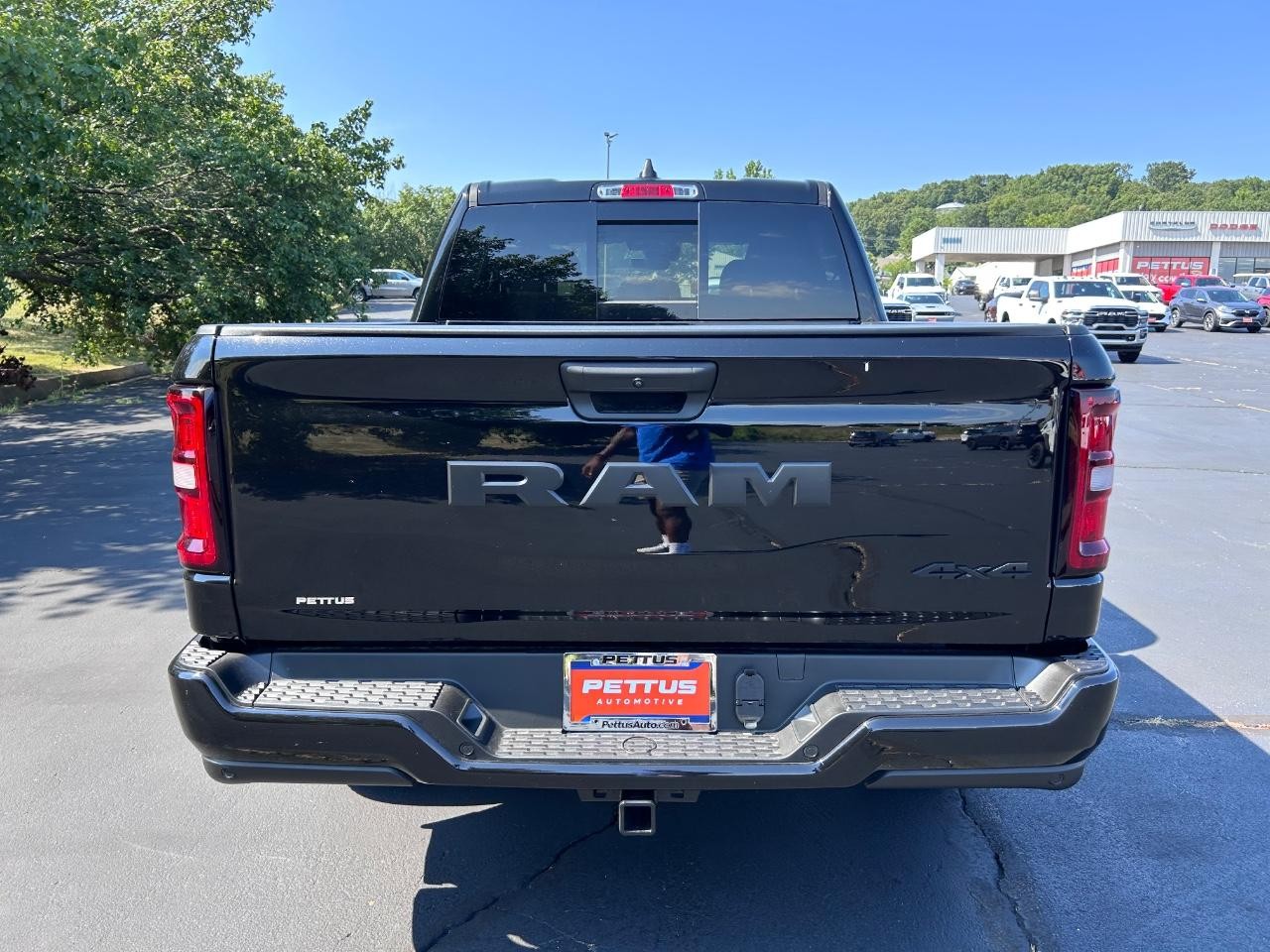 2025 Diamond Black Crystal Pearlcoat Ram 1500 Tradesman 4X4 Truck