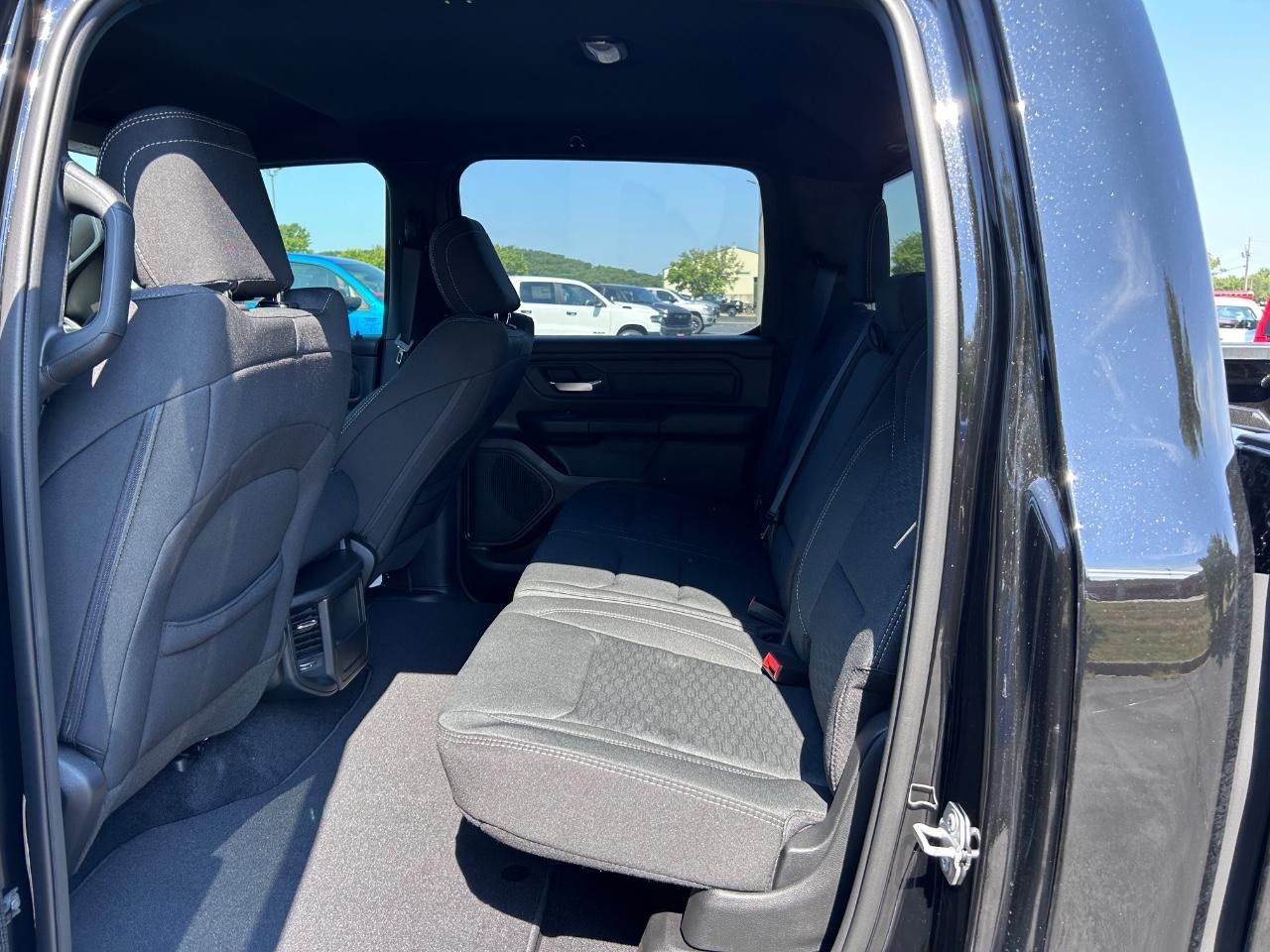 2025 Diamond Black Crystal Pearlcoat Ram 1500 Tradesman 4X4 Truck