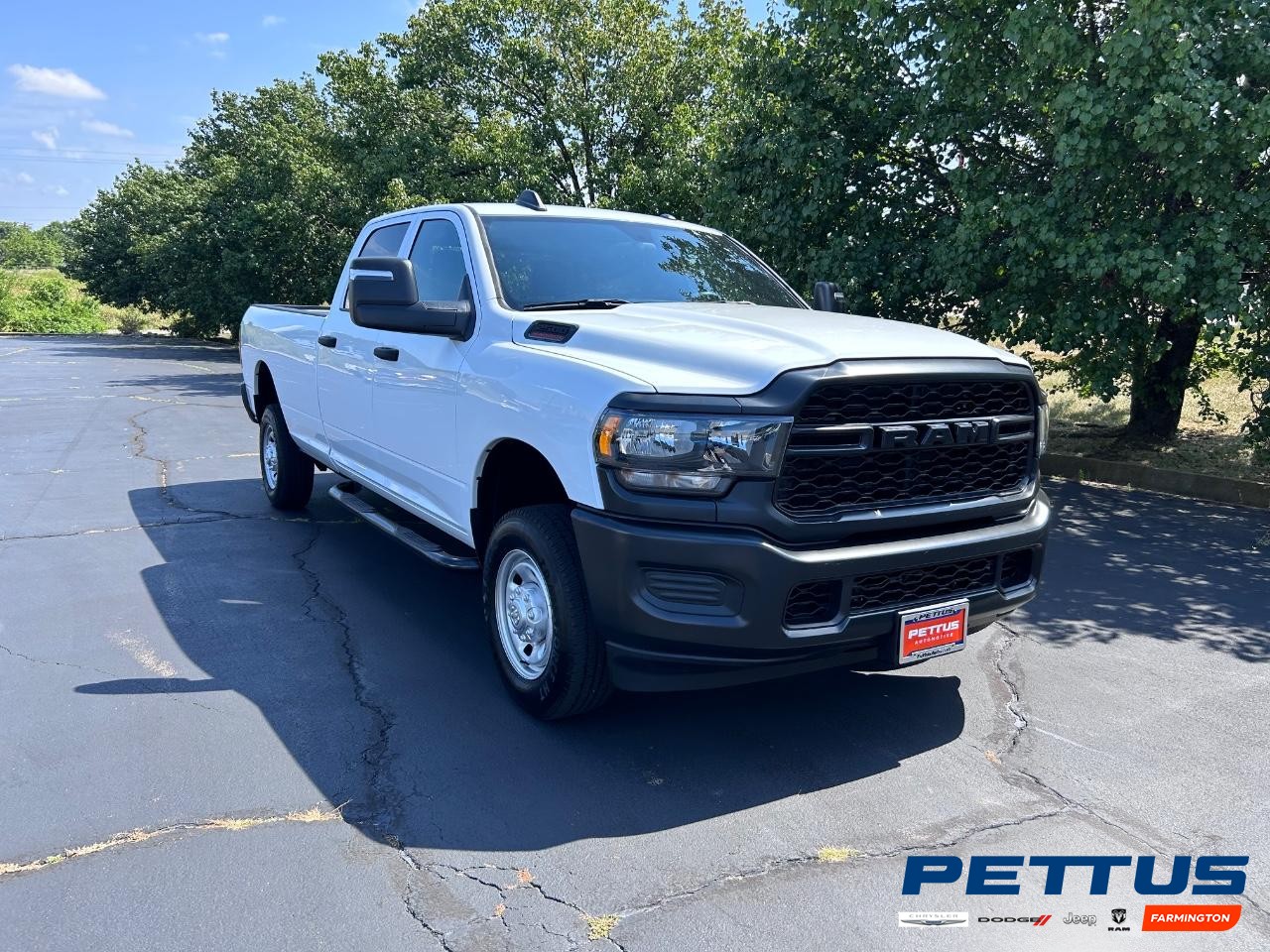 2024 Bright White Clearcoat Ram 2500 Tradesman 4X4 Truck