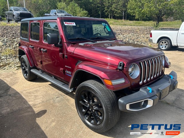 2022 Jeep Wrangler Unlimited Sahara 4xe at Pettus CDJR Farmington in Farmington MO