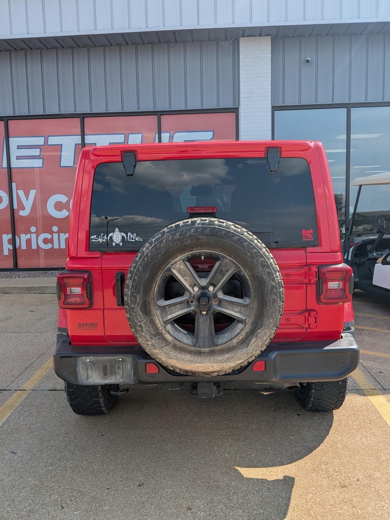 2022 Red Clearcoat Jeep Wrangler Unlimited Sahara Altitude 4X4 SUV