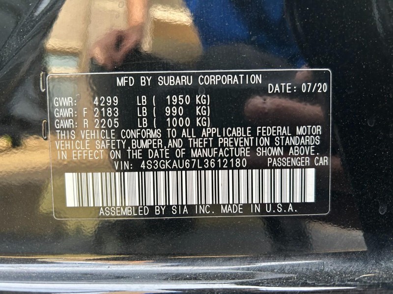 2020 Subaru Impreza Limited photo