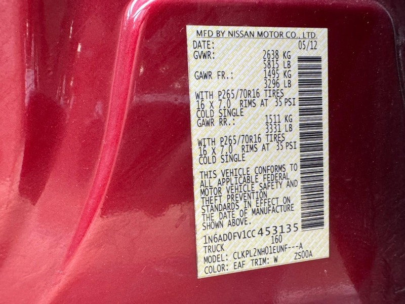 Nissan Frontier Vehicle Image 23