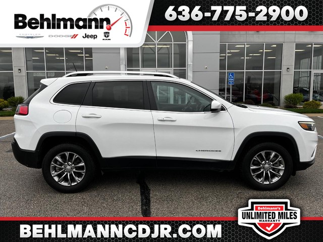 2021 Jeep Cherokee 4WD Latitude Lux at Behlmann Chrysler Dodge Jeep Ram in Troy MO
