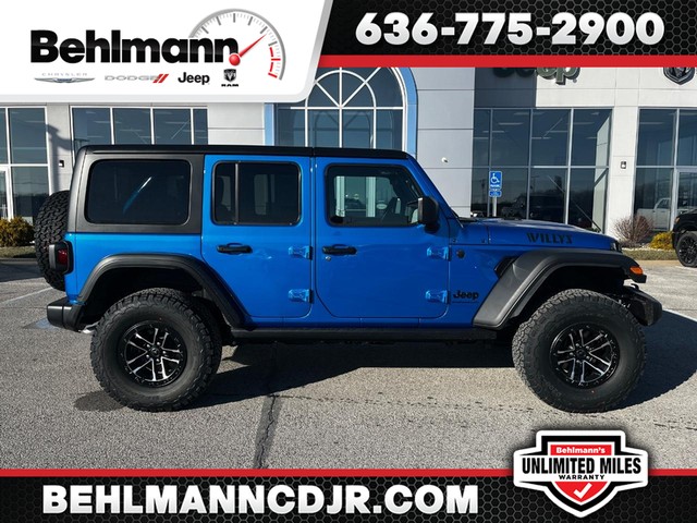 2025 Jeep Wrangler Willys at Behlmann Auto Credit in Troy MO