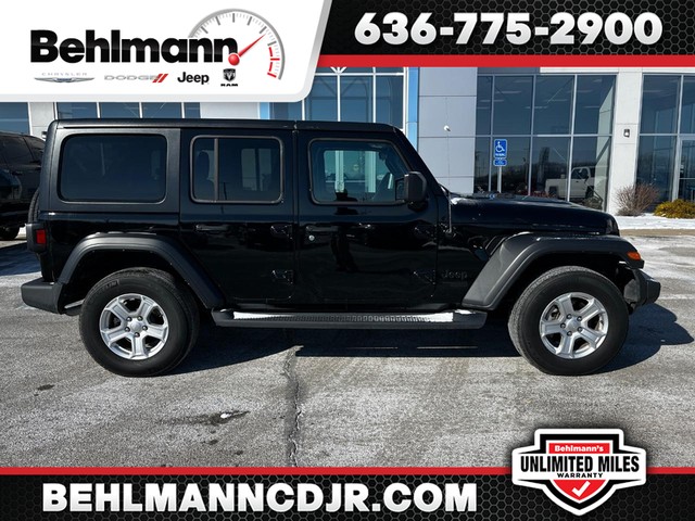 2021 Jeep Wrangler Sport S at Behlmann Auto Credit in Troy MO