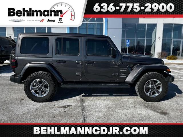 2022 Jeep Wrangler Unlimited Sahara at Behlmann Auto Credit in Troy MO