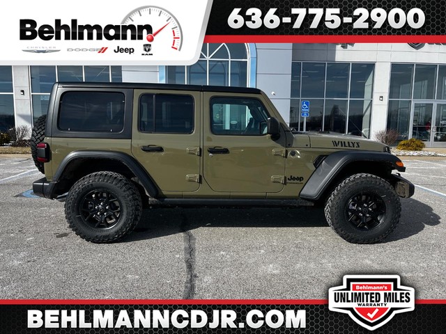 2025 Jeep Wrangler Willys at Behlmann Auto Credit in Troy MO