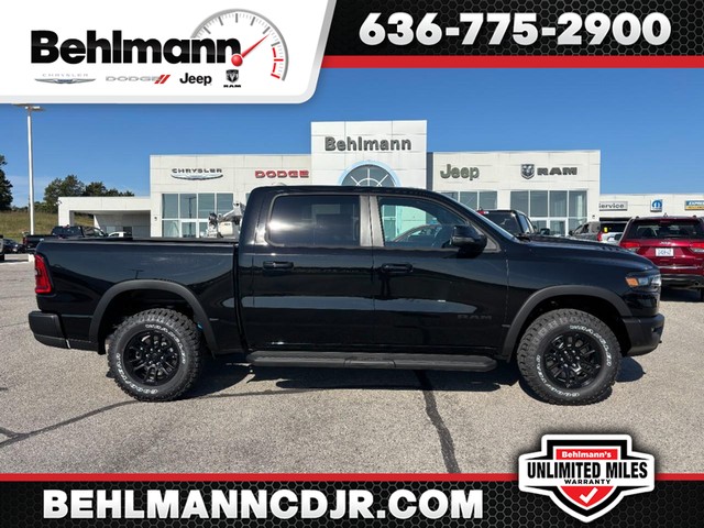 2026 Ram 1500 Rebel at Behlmann Chrysler Dodge Jeep Ram in Troy MO