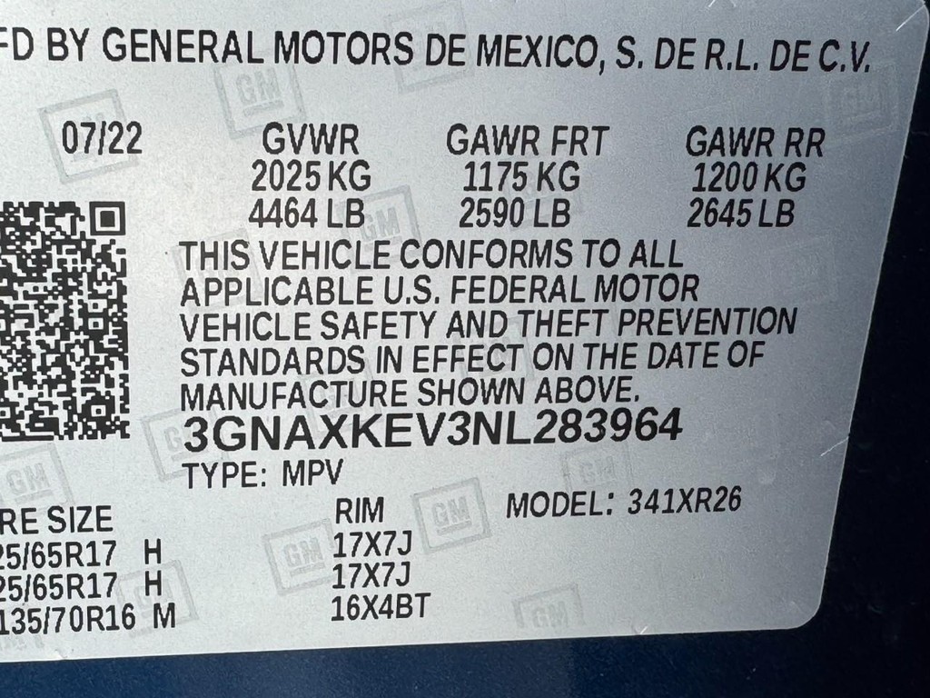 Chevrolet Equinox Vehicle Full-screen Gallery Image 23
