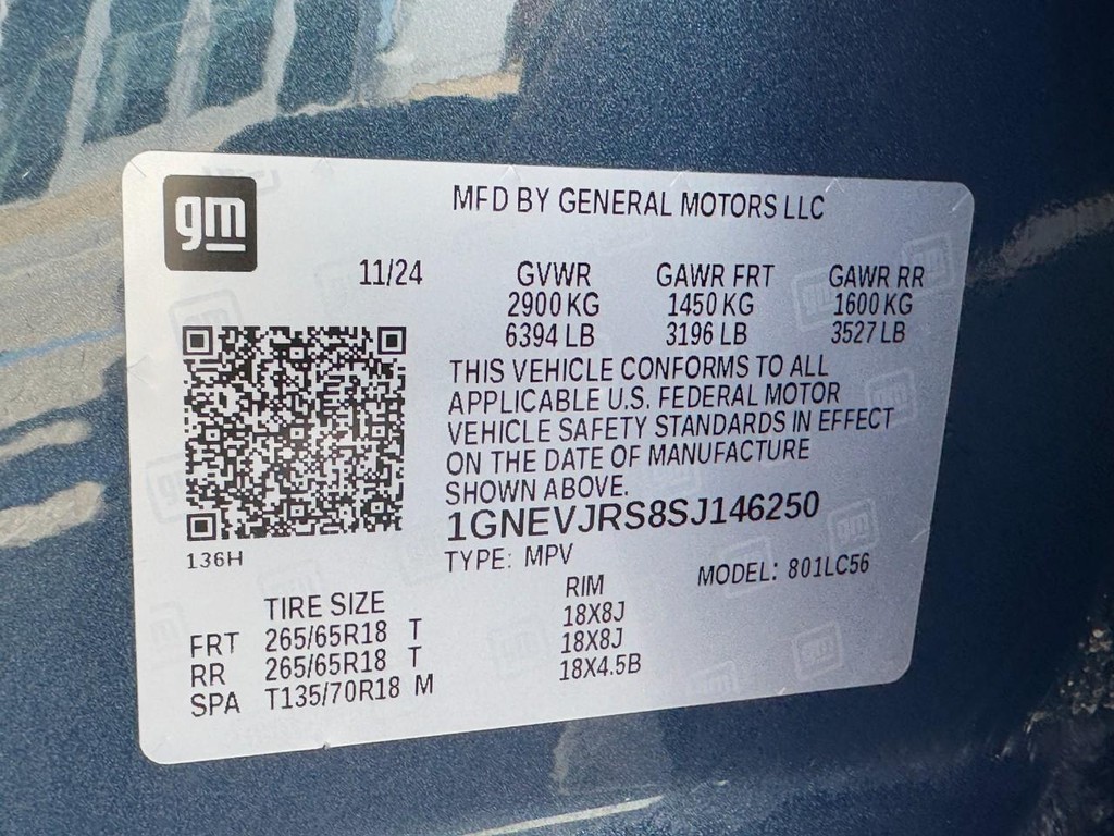 Chevrolet Traverse Vehicle Full-screen Gallery Image 25