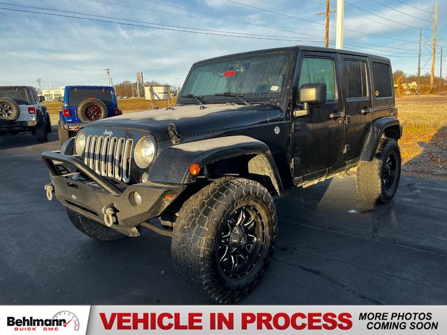 2017 Jeep Wrangler Unlimited Sahara at Behlmann Credit Help in Troy MO