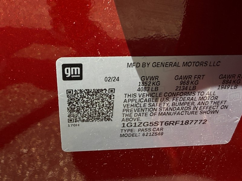 Chevrolet Malibu Vehicle Image 22