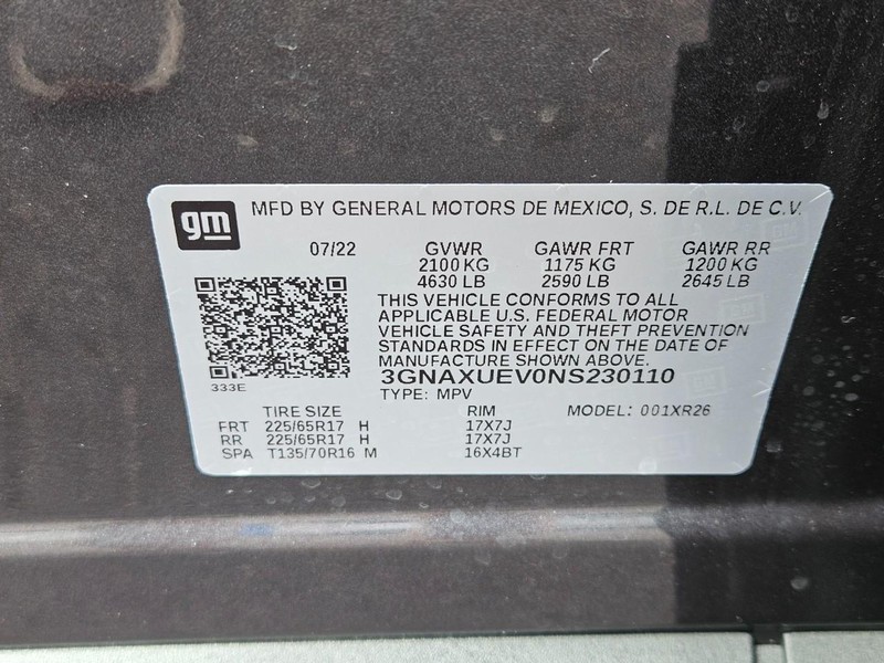 Chevrolet Equinox Vehicle Image 22