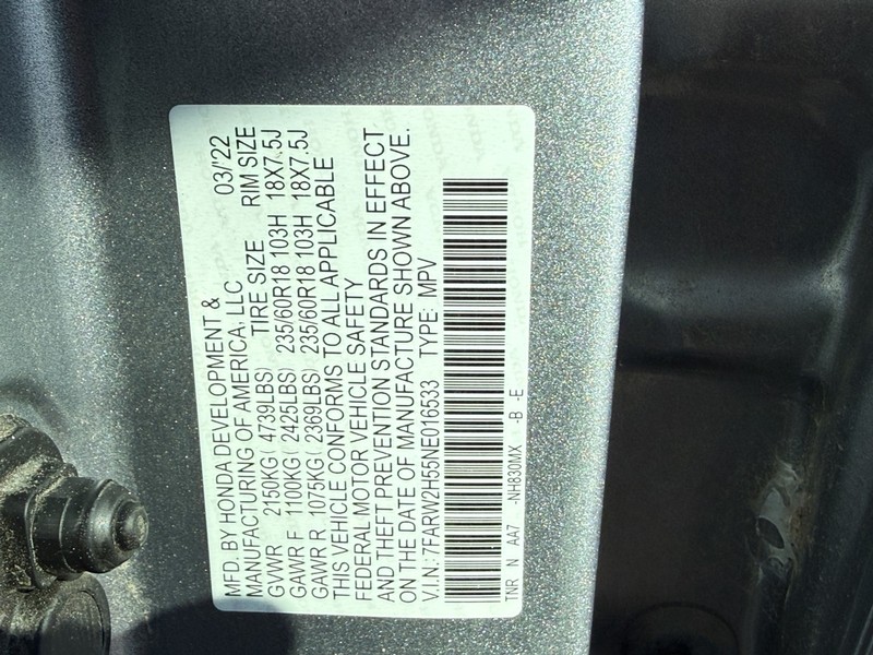 Honda CR-V Vehicle Image 23