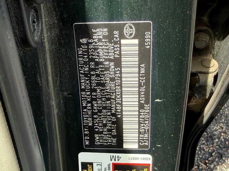 Toyota Camry Vehicle Image 21