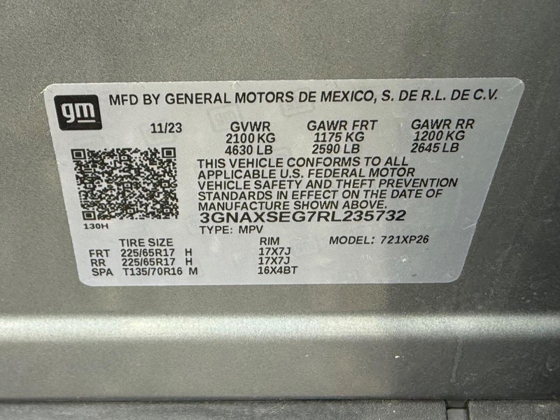 Chevrolet Equinox Vehicle Image 22