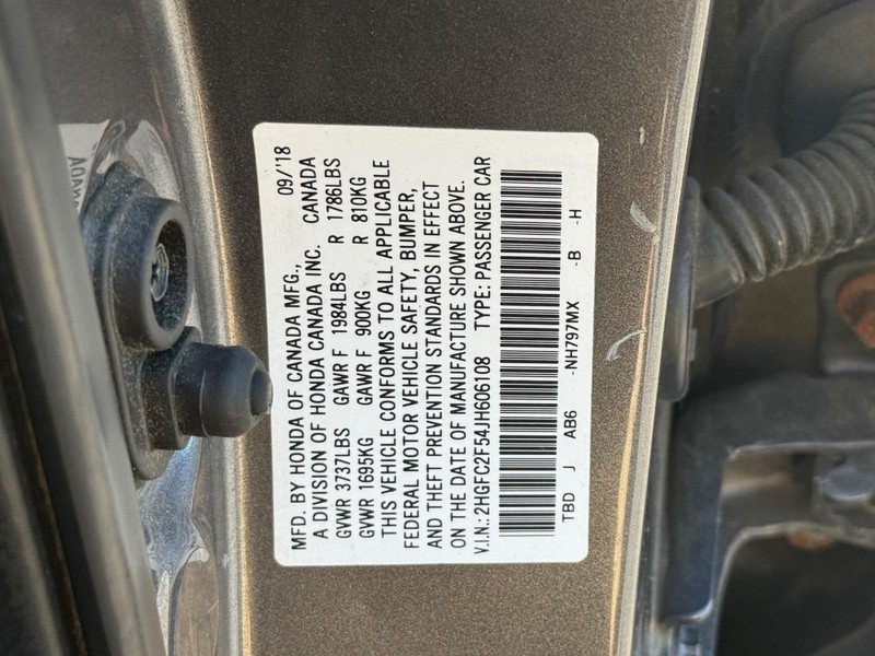 Honda Civic Sedan Vehicle Image 22
