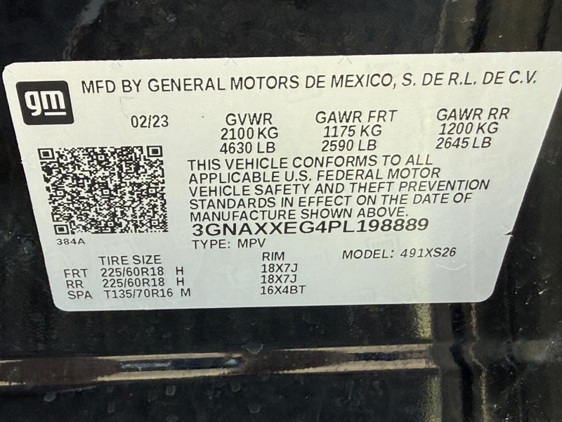 Chevrolet Equinox Vehicle Full-screen Gallery Image 25