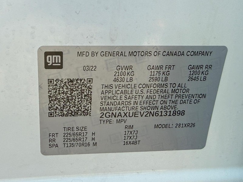 Chevrolet Equinox Vehicle Image 25