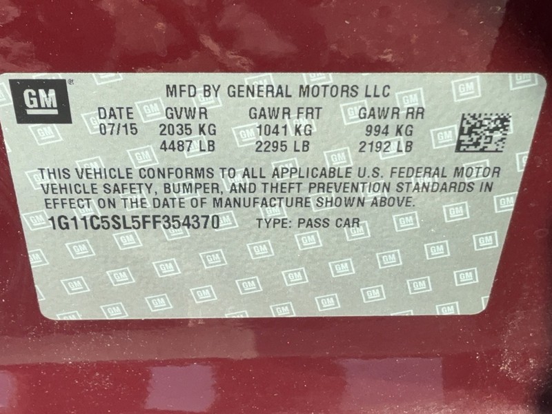 Chevrolet Malibu Vehicle Image 22