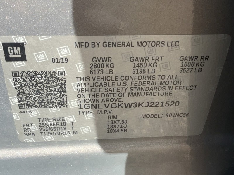 Chevrolet Traverse Vehicle Image 24