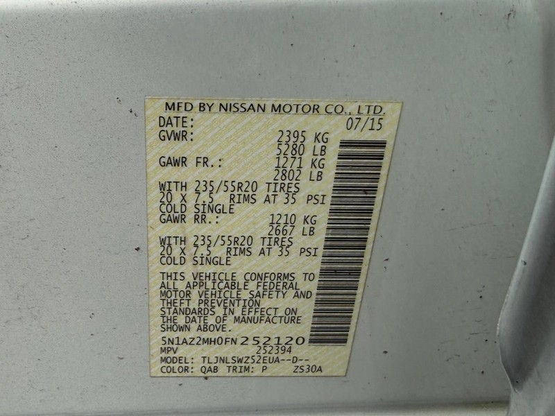 Nissan Murano Vehicle Image 24