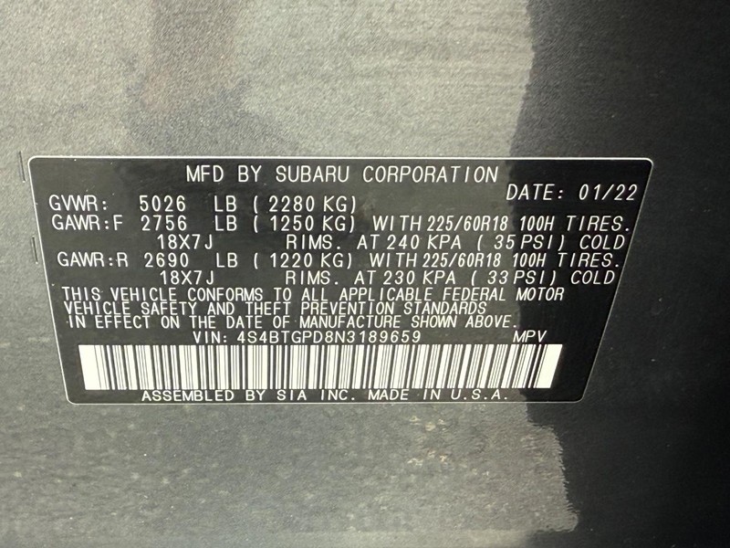 Subaru Outback Vehicle Image 24