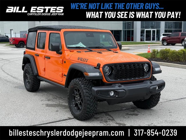 2025 Jeep Wrangler Willys at Bill Estes CDJR in Brownsburg IN