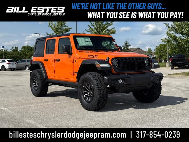 2025 Jeep Wrangler Willys at Bill Estes CDJR in Brownsburg IN