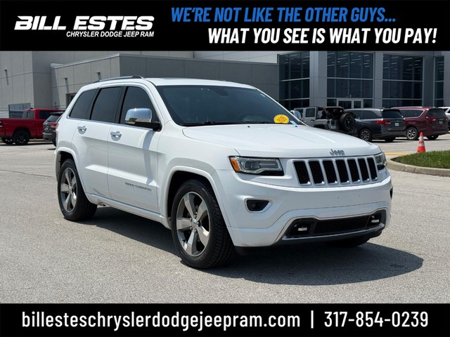 2016 Jeep Grand Cherokee 4WD Overland at Bill Estes CDJR in Brownsburg IN