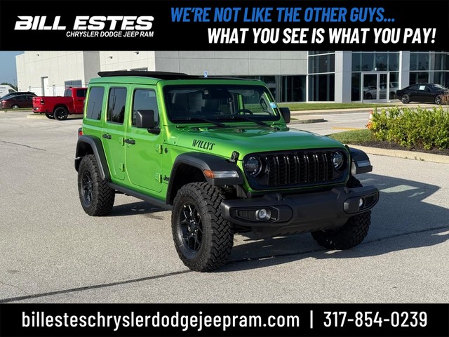 2025 Jeep Wrangler Willys at Bill Estes CDJR in Brownsburg IN