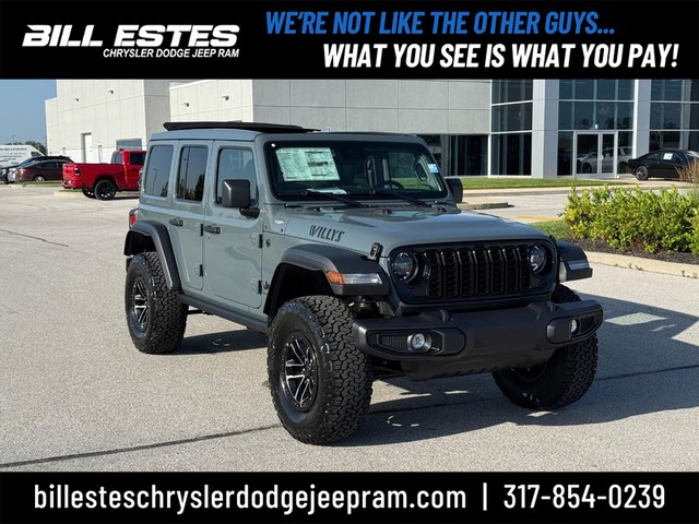 2025 Jeep Wrangler Willys at Bill Estes CDJR in Brownsburg IN