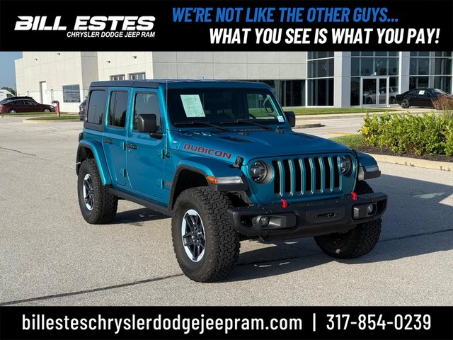 2019 Jeep Wrangler Unlimited Rubicon at Bill Estes CDJR in Brownsburg IN