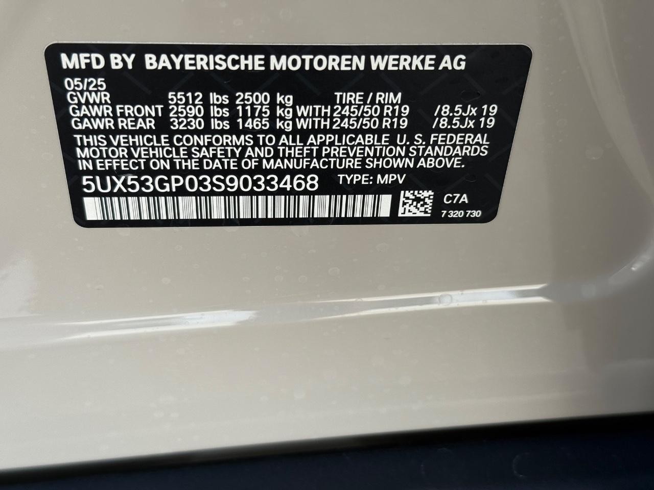BMW X3 Vehicle Image 19