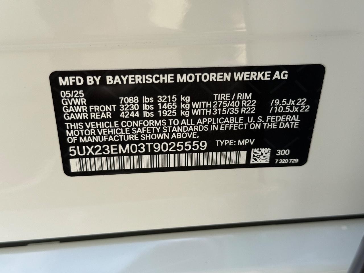 BMW X7 Vehicle Image 19