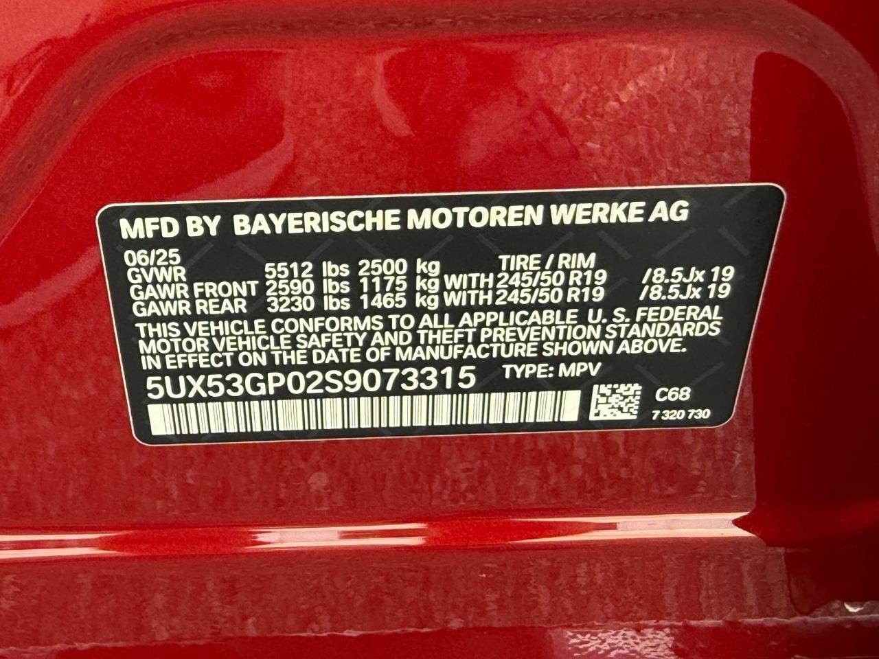 BMW X3 Vehicle Image 18