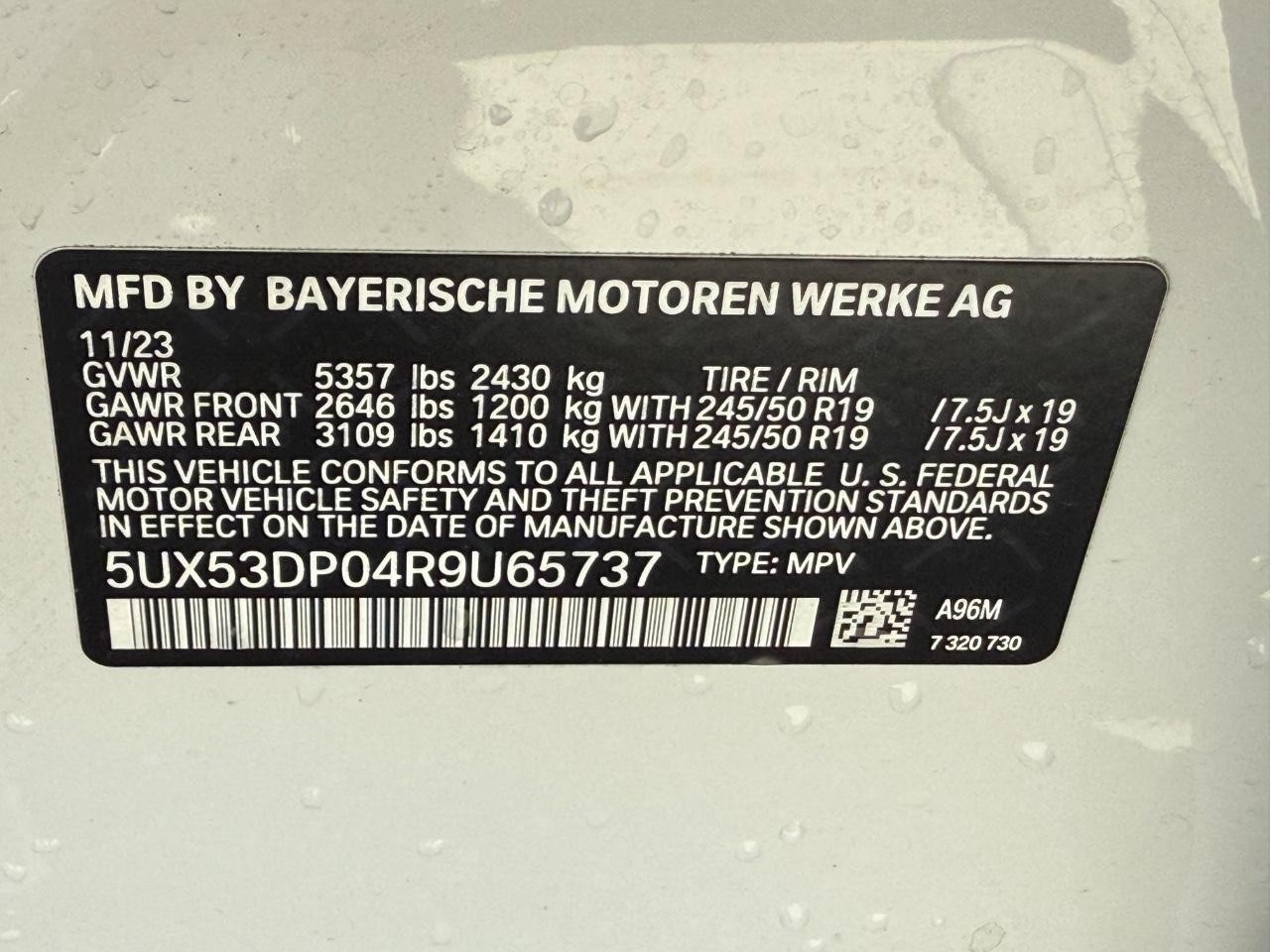 BMW X3 Vehicle Image 26