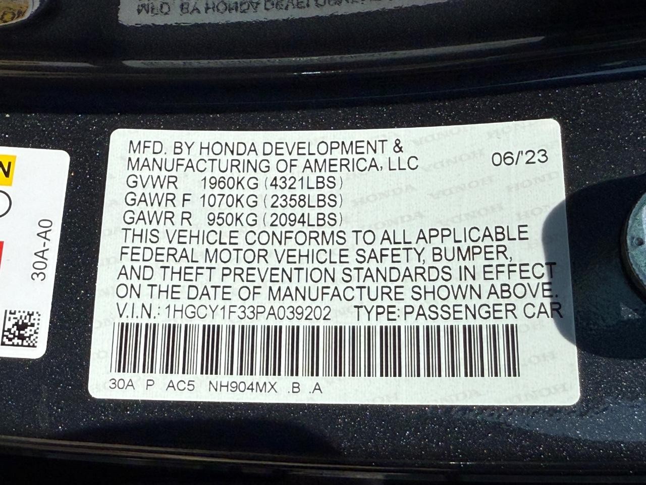 Honda Accord Sedan Vehicle Image 26